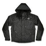 N-ferno 6467 Winter Work Jacket With 300d Polyester Shell, X-large, Black, Ships In 1-3 Business Days