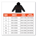 N-ferno 6467 Winter Work Jacket With 300d Polyester Shell, X-large, Black, Ships In 1-3 Business Days