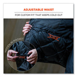 N-ferno 6467 Winter Work Jacket With 300d Polyester Shell, 3x-large, Black, Ships In 1-3 Business Days