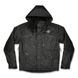 N-ferno 6467 Winter Work Jacket With 300d Polyester Shell, 3x-large, Black, Ships In 1-3 Business Days