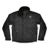 N-ferno 6467 Winter Work Jacket With 300d Polyester Shell, 4x-large, Black, Ships In 1-3 Business Days