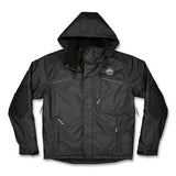 N-ferno 6467 Winter Work Jacket With 300d Polyester Shell, 4x-large, Black, Ships In 1-3 Business Days