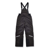 N-ferno 6471 Thermal Bibs With 500d Nylon Shell, Large, Black, Ships In 1-3 Business Days