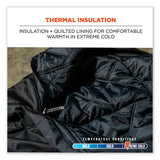 N-ferno 6472 Thermal Bib With 300d Oxford Shell, Medium, Black, Ships In 1-3 Business Days