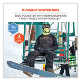 N-ferno 6472 Thermal Bib With 300d Oxford Shell, 3x-large, Black, Ships In 1-3 Business Days