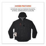 N-ferno 6468 Duck Canvas Work Jacket, 2x-large, Black, Ships In 1-3 Business Days