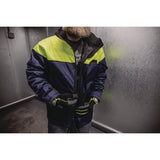 N-ferno 6476 Insulated Freezer Jacket, 5x-large, Navy, Ships In 1-3 Business Days