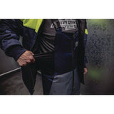 N-ferno 6477 Insulated Cooler Bib Overall, X-large, Navy, Ships In 1-3 Business Days