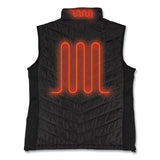 N-ferno 6495 Rechargeable Heated Vest With Battery Power Bank, Fleece/polyester, Large, Black, Ships In 1-3 Business Days