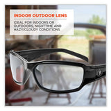 Skullerz Thor Safety Glasses, Black Nylon Impact Frame, Indoor/outdoor Polycarbonate Lens, Ships In 1-3 Business Days