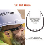 Skullerz Dagr Anti-scratch And Enhanced Anti-fog Safety Glasses, Black Frame, Clear Polycarbonate Lens, Ships In 1-3 Bus Days