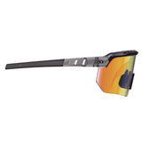 Skullerz Aegir Safety Glasses, Mirrored Lenses, Clear Smoke Nylon Frame, Orange Mirror Polycarb Lens, Ships In 1-3 Bus Days