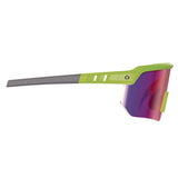 Skullerz Aegir Anti-scratch/anti-fog Safety Glasses, Lime Nylon Impact Frame, Purple Mirror Lens, Ships In 1-3 Bus Days