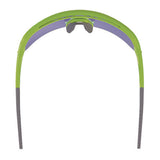Skullerz Aegir Anti-scratch/anti-fog Safety Glasses, Lime Nylon Impact Frame, Blue Mirror Polycarb Lens,ships In 1-3 Bus Days
