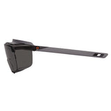 Skullerz Osmin Safety Glasses, Matte Black Polycarbonate Frame, Smoke Polycarbonate Lens, Ships In 1-3 Business Days