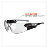 Skullerz Saga Frameless Safety Glasses, Black Nylon Impact Frame, Indoor/outdoor Polycarb Lens, Ships In 1-3 Business Days