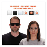 Skullerz Saga Frameless Safety Glasses, Black Nylon Impact Frame, Indoor/outdoor Polycarb Lens, Ships In 1-3 Business Days