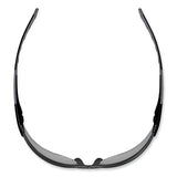 Skullerz Saga Frameless Safety Glasses, Black Nylon Impact Frame, Antifog Indr/outdr Polycarb Lens,ships In 1-3 Business Days