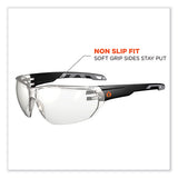 Skullerz Vali Frameless Safety Glasses, Black Nylon Impact Frame, Indoor/outdoor Polycarb Lens, Ships In 1-3 Business Days