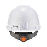 Skullerz 8970led Class E Hard Hat Cap Style With Led Light, White, Ships In 1-3 Business Days
