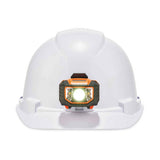 Skullerz 8970led Class E Hard Hat Cap Style With Led Light, White, Ships In 1-3 Business Days
