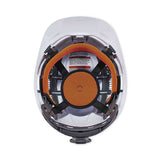 Skullerz 8972led Class C Hard Hat Cap Style With Led Light, White, Ships In 1-3 Business Days