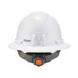 Skullerz 8971led Class E Hard Hat Full Brim With Led Light, White, Ships In 1-3 Business Days
