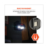 Skullerz 8987 Rechargeable Hard Hat Led Light, 2.5 X 3 X 2, Black, Ships In 1-3 Business Days