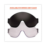 Skullerz 8991 Safety Helmet Visor, Polycarbonate, 6 X 12 X 4, Smoke, Ships In 1-3 Business Days