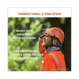 Skullerz 8975v Class C Safety Helmet W/8991 Visor Kit, Smoke Lens, 6-pt Ratchet Suspension, White, Ships In 1-3 Business Days