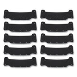 Skullerz 8990 Lightweight Hard Hat Sweatband Replacement, Polyester, Black, 10/pack, Ships In 1-3 Business Days