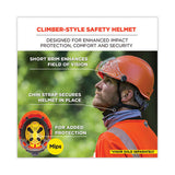 Skullerz 8974-mips Class E Safety Helmet With  Mips Elevate Ratchet Suspension, Orange, Ships In 1-3 Business Days