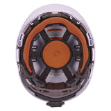 Skullerz 8977 Class C Safety Helmet With Adjustable Venting, 6-point Rachet Suspension, White, Ships In 1-3 Business Days