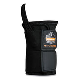 Proflex 4010 Double Strap Wrist Support, Large, Fits Left Hand, Black, Ships In 1-3 Business Days