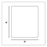 Everlife Chair Mat For Extra High Pile Carpet, 36 X 48, Clear, Ships In 4-6 Business Days