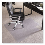 Everlife Chair Mat For Extra High Pile Carpet With Lip, 46 X 60, Clear, Ships In 4-6 Business Days