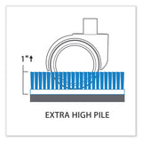 Everlife Chair Mat For Extra High Pile Carpet, Square, 72 X 72, Clear, Ships In 7-10 Business Days