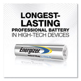 Industrial Lithium Aaa Battery, 1.5 V, 4/pack, 6 Packs/box