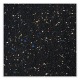Aluminum-frame Recycled Rubber Bulletin Boards, 36 X 24, Confetti Surface, Satin Aluminum Frame, Ships In 7-10 Business Days