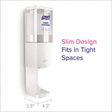 Es10 Automatic Hand Sanitizer Dispenser, 4.33 X 3.96 X 10.31, White