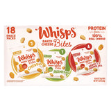 Baked Cheese Bites Variety Snack Packs, Assorted Flavors, 0.63 Oz Packet, 18/carton