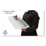 F1 Shallow Trays For Gratnells Storage Frames And Trolleys, 1 Section, 1.85 Gal, 12.28" X 16.81" X 3.25", Trans Frost, 8/pack