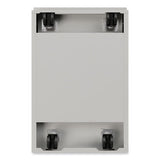 Full-width Pull 20 Deep Mobile Pedestal File, File/file, Letter, Arctic Silver,15 X 19.88 X 27.75,ships In 4-6 Business Days