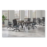 Flexion Mesh Back Task Chair, Supports Up To 300 Lb, 14.81" To 19.7" Seat Height, Black/basalt, Ships In 7-10 Business Days