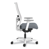 Ignition 2.0 4-way Stretch Mid-back Mesh Task Chair, Black Adjustable Lumbar Support, Basalt/fog/white,ships In 7-10 Bus Days