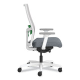 Ignition 2.0 4-way Stretch Mid-back Mesh Task Chair, Green Adjustable Lumbar Support, Basalt/fog/white,ships In 7-10 Bus Days