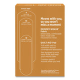 Ourtone Adhesive Bandages, Br45, 2.25 X 0.63; 3 X 0.75; 3 X 1, Light Brown, 30/pack