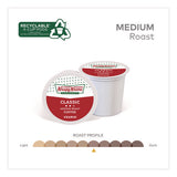 Classic Coffee K-cups, Medium Roast, 0.33 Oz, 48/box