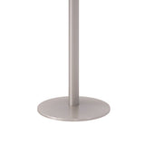 Pedestal Table With Four Espresso Jive Series Chairs, Round, 36" Dia X 29h, Walnut, Ships In 4-6 Business Days