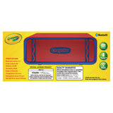 Portable Speaker, Bluetooth, Red/blue